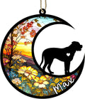 Personalized Dog Memorial, Custom Name Bullmastiff Dog Christmas Ornament with Name, Custom Breeds, Pet Loss Light Catcher, Gifts for Lovers Loss of Pet Sympathy on Mothers Day Christmas