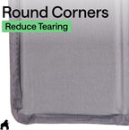 GORILLA GRIP Couch Cushion Support Board for Sagging Sofas, 24x70 Gray | Heavy Duty Slip Resistant Thick Boards Add Strong Seat Supports for Couch, Replacement Stuffing Firmer Couches Accessories