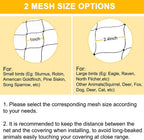 Chicken Netting 25'x25' with 1" Mesh Nylon Bird Netting for Chicken Coop, Heavy Duty Poultry Net Bird Net for Garden Deer Fence for Fruit Tree