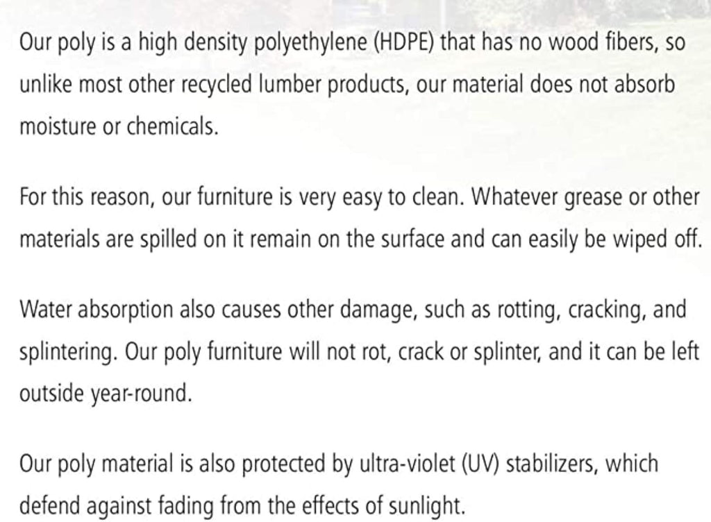 Amish Craftsmanship Made in USA 2FT Heavy Duty Poly Lumber Wood Porch Glider Premium Colors HDPE with No wood fibers Lancaster Series Rollback design 500 lbs Limit With Cupholders Solid-Green