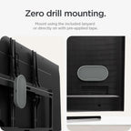 Spigen for Google TV Streamer Case, Drill-Free Mount, Silicone Fit | Wall/TV Hanger, Protection Case with Lanyard - Hazel