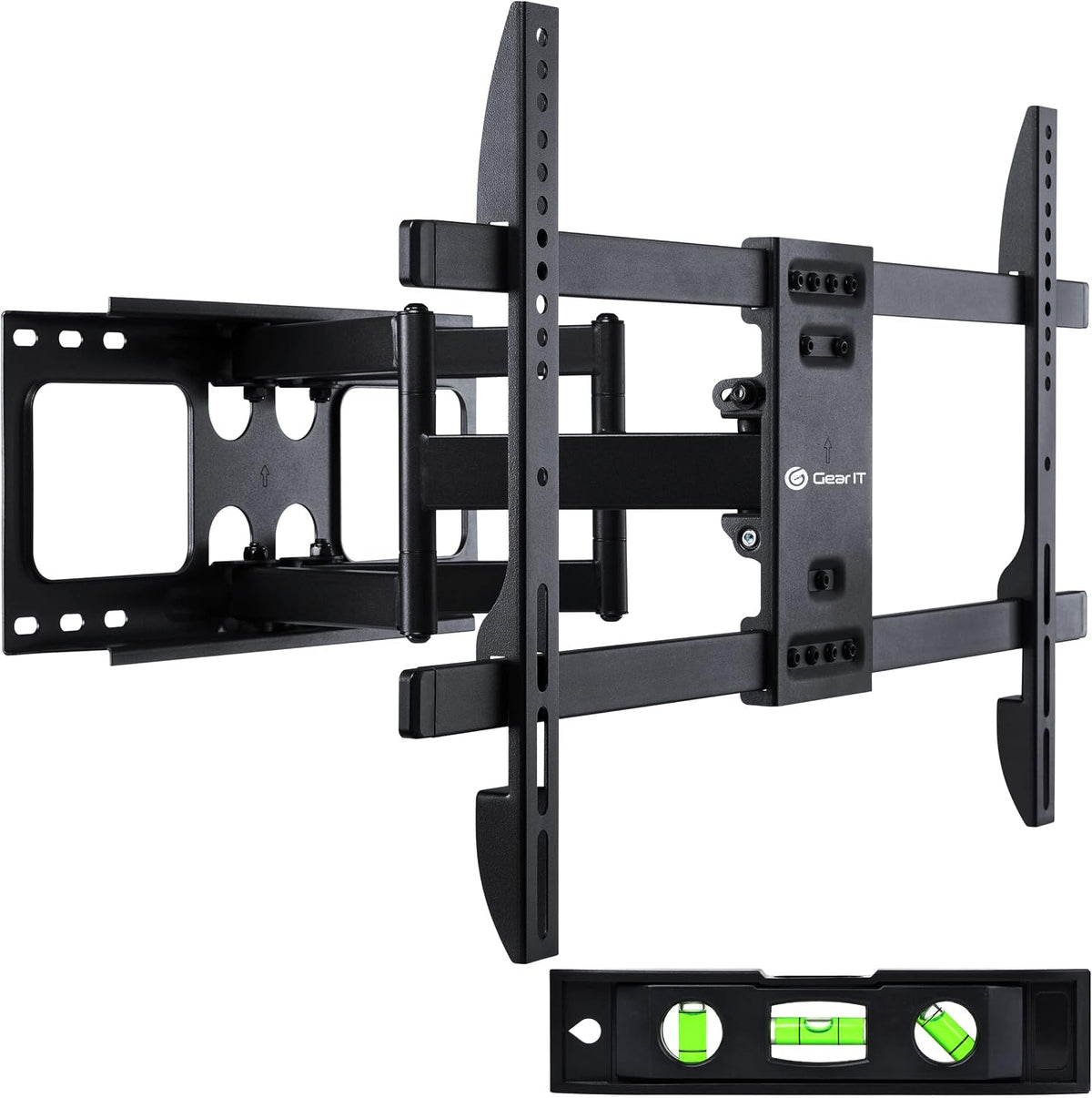GEARit TV Wall Mount/Monitor (TVs 37 to 80 inch) Up to 132lbs - Full Motion Swivel, Tilt, Articulating Arm, Vesa 200 300 400 600