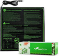 MET Certified Seedling Heat Mat, Seedfactor Waterproof Durable Germination Station Heat Mat, Warm Hydroponic Heating Pad for Indoor Home Gardening Seed Starter(20" x 20")