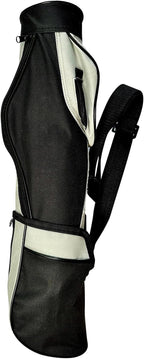 Outset Stainless Steel Golf Club Grill Tool Set, Includes Tool Golf Bag, Spatula, BBQ Fork, and Tongs