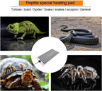 KABASI Reptile Heat Mats, 2nd-Gen 25W 16.5x8.7 inch Non-Adhesive Reptile Heating Pad with Temperature Adjustment, Waterproof Under Tank Terrarium Heating Mat for Tortoise Snakes