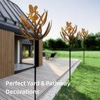 Wind Spinner for Yard and Garden Metal Kinetic Wind Sculptures for Outdoor Decorations(63 x 12.99 inches)