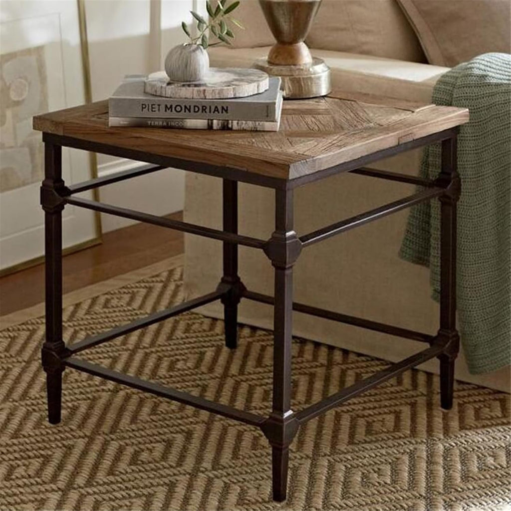 Retro end Table, Solid Wood Tables, Mid-Century Modern Style End Tables, Small Tables for Living Room