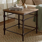 Retro end Table, Solid Wood Tables, Mid-Century Modern Style End Tables, Small Tables for Living Room