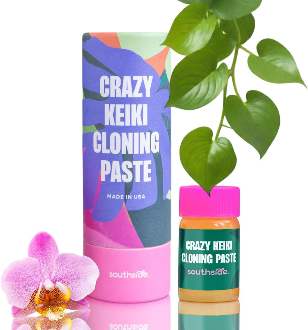 Keiki Cloning Paste by Southside Plants – Nutrient-Rich Paste for Orchids & Houseplants – Support New Development with Vitamins & Lanolin – 0.25oz