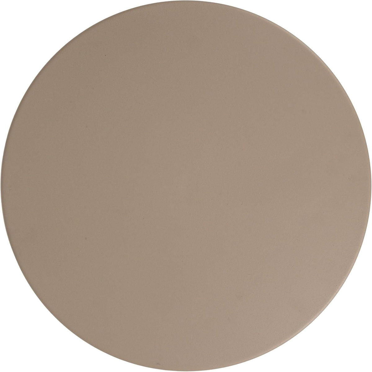 Creative Co-Op Pleated Metal Side Table, Beige
