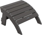 LIFETIME 60291 Adirondack Ottoman, Shale Stone