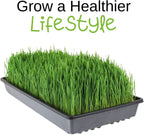 Micro-Mats Hydroponic Grow Pads - for Organic Production - 10 Pack - Plant & Seed Germination: Wheatgrass, Microgreens, More - for 20" x 10" Greenhouse Trays