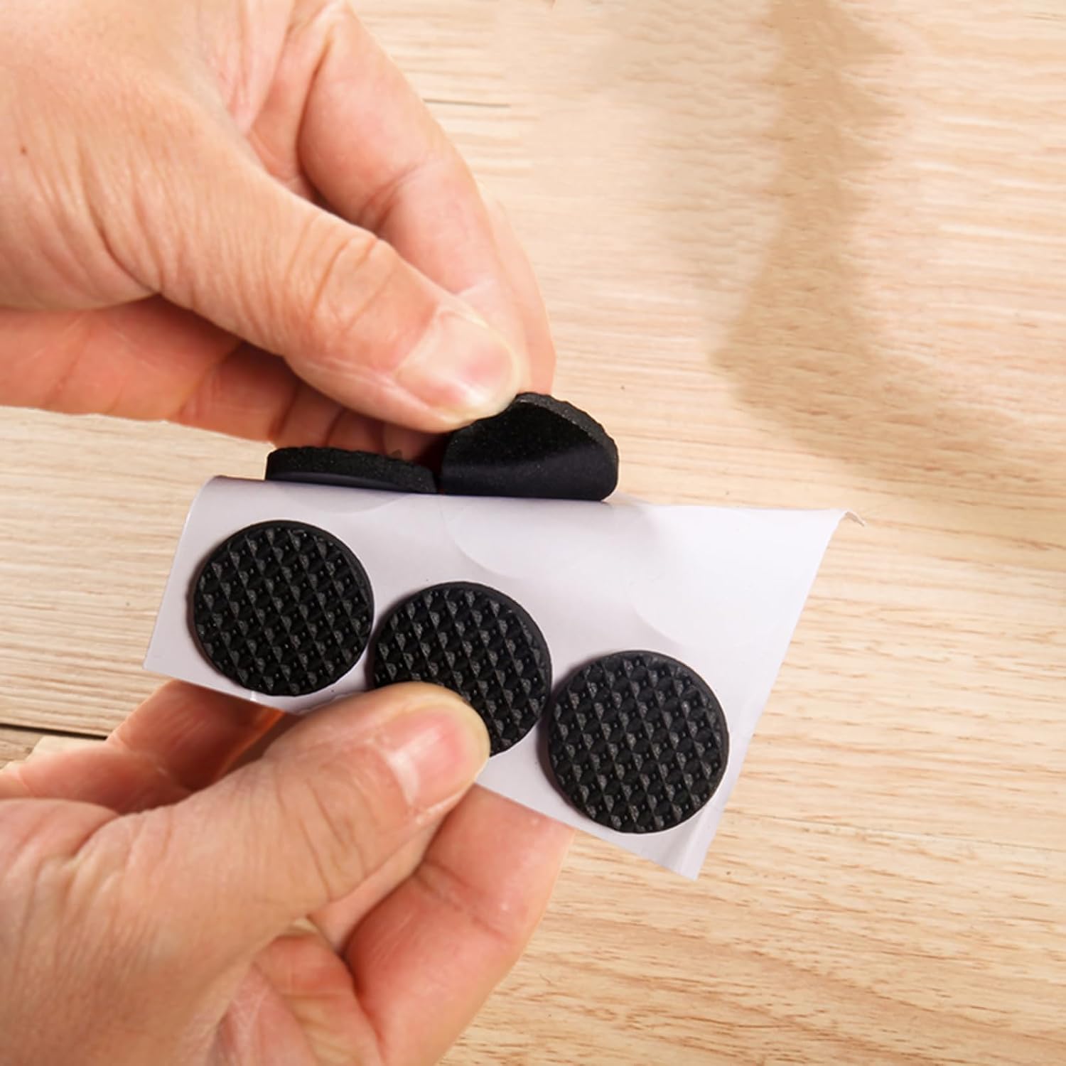 Self-Adhesive Table Leg Pads Chair Leg Stopper Protection Floor mat Furniture Rubber Sofa Anti-Slid Pad Chair Cushion