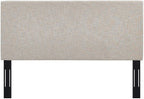Modway Taylor Full/Queen Upholstered Linen Fabric Headboard, Beige