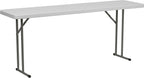 Flash Furniture 6-Foot Granite White Training Table