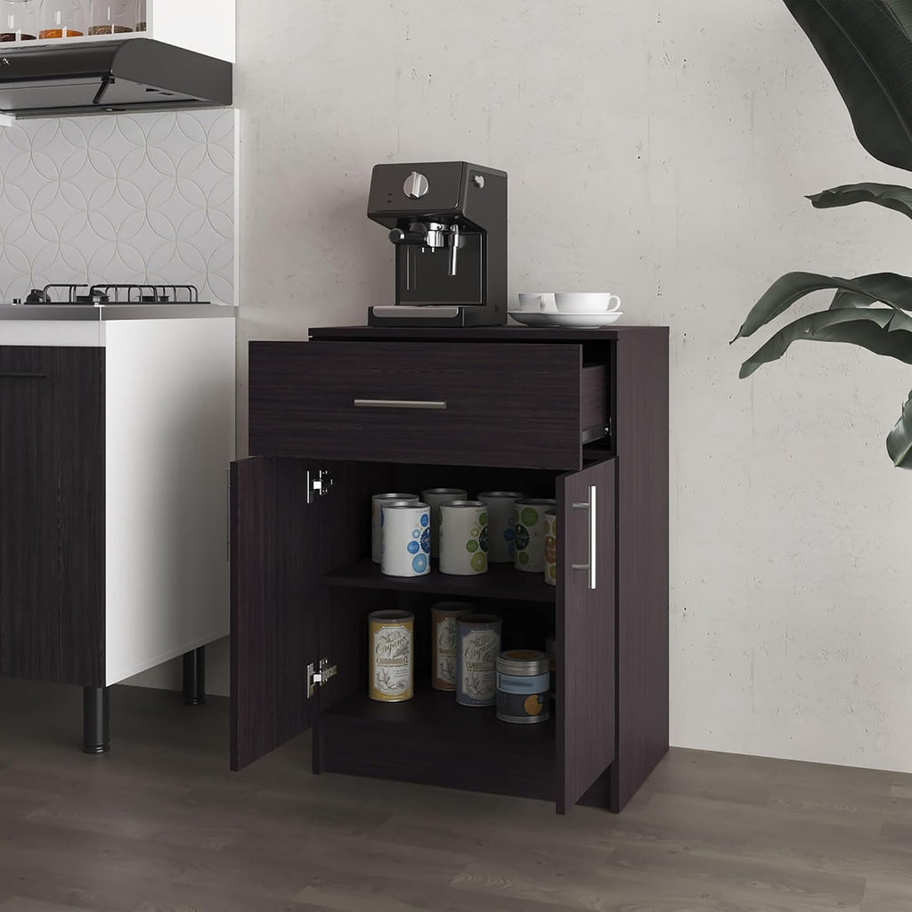 Cope Kitchen Pantry in Melamine with 2 Doors and 1 Drawer,for use in Restaurants