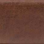 SIMPLIHOME Owen XL Coffee Table Storage Ottoman - 40 inch Wide Upholstered Vegan Leather Square Ottoman in Distressed Pecan Brown, Mid-Century Modern Ottoman for Living Room with Lift-Up Lid