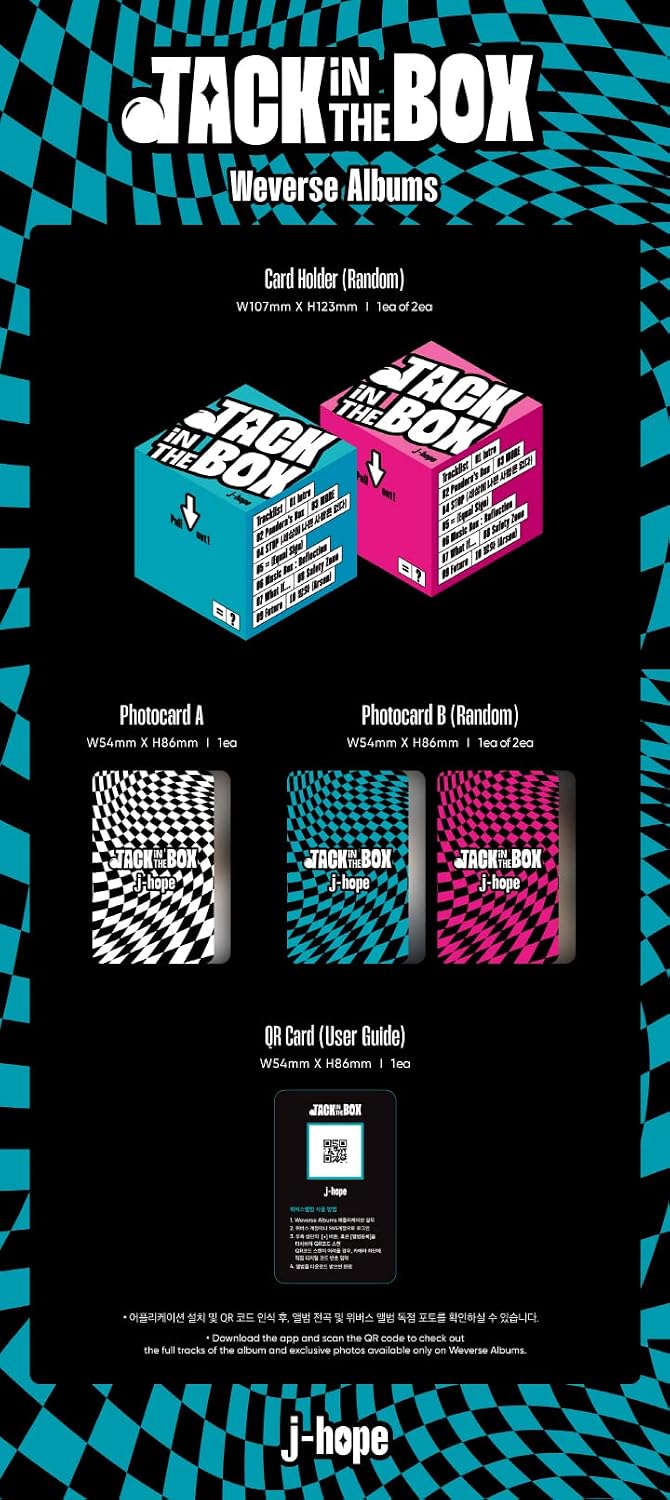 Dreamus J-HOPE Album Jack In The Box Weverse BHE0178