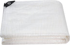 Clear Greenhouse Heavy Duty tarp 14 Mil Clear Waterproof Cover,UV Resistant Poly Tarp with Grommets 12x8ft Superior Strength,for Gardening, Farming, Nursery, Garden