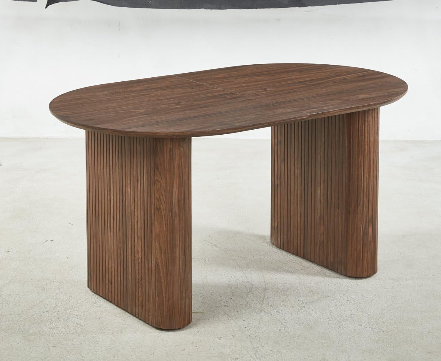 Expandable Dining Table,Wood Extendable Dining Room Kitchen Dinner Table, Long Dining Table for Kitchen
