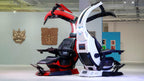 Imperatorworks CLUVENS Manticore Model Zero Gravity Gaming Chair Cockpit Gaming Workstation Executive seat (Black) Support 3 Monitors 1 * 49"/57" Monitor can Extend to 5 Monitors