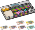 Desk Drawer Organizer Tray, Office Drawer Organizer, Workspace Organizers, Suitable for Tools, Pencils, Office Supplies Storage (Black)