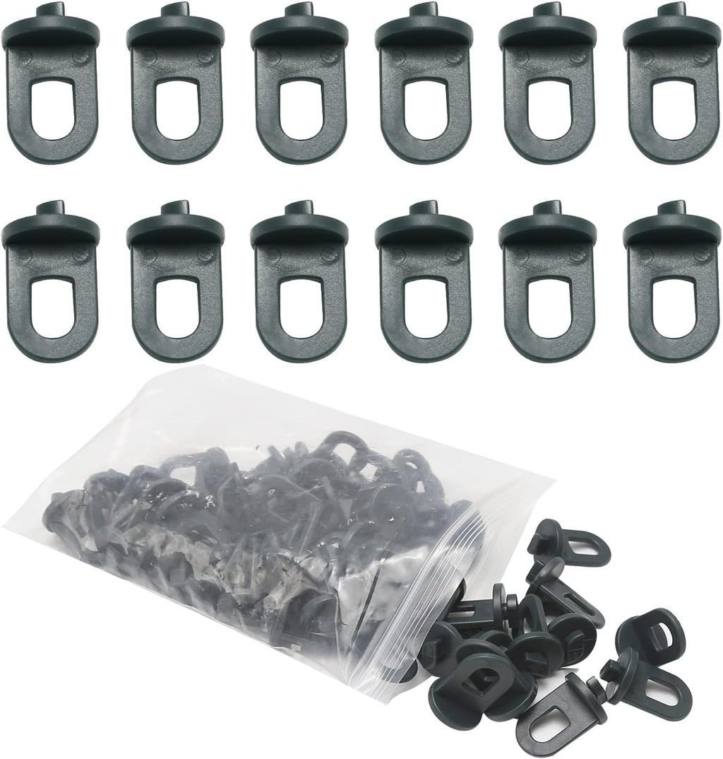 50pcs Greenhouse Hooks Plant Hangers Plant Clips Hook Accessories for Greenhouse
