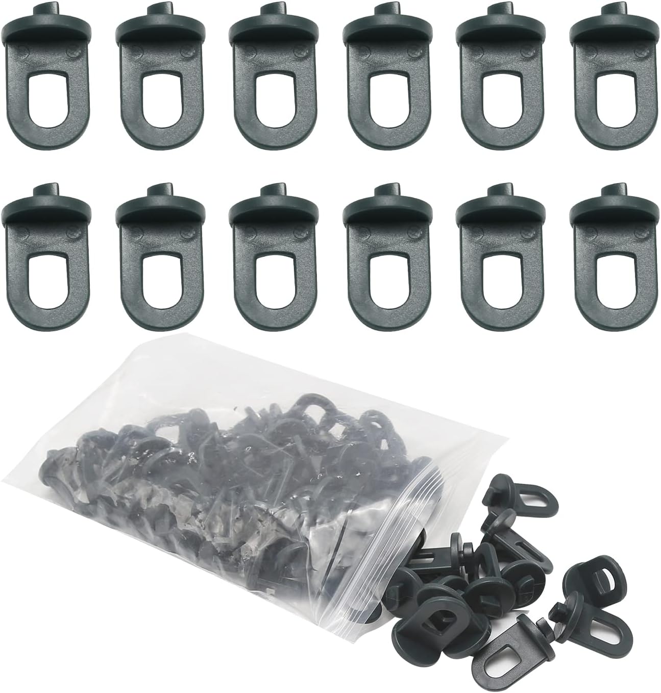 50pcs Greenhouse Hooks Plant Hangers Plant Clips Hook Accessories for Greenhouse