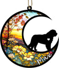 Personalized Dog Memorial, Custom Name Maremma Sheepdog Dog Christmas Ornament with Name, Custom Breeds, Pet Loss Light Catcher, Gifts for Lovers Loss of Pet Sympathy on Mothers Day Christmas