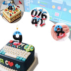 Gaming Candle,Level 12 Number Birthday Cake Candles,12 Birthday Decorations for Boys,12th Birthday Candle Gamepad Birthday Candles,Video Game Controller Themed Kids Birthday Party Supplies (Number 12)