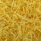 Caleihd Crinkle Cut Paper Grass Cushion Paper Streamer for Christmas Wedding Birthday Bridesmaid Engagement Craft Gift Boxes Bags Filler Decoration 4.5oz Yellow