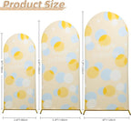 Wedding Arch Cover 7.2FT Spandex Arch Backdrop Cover Stretchy Backdrop for Wedding Birthday Party Decoration Baby Shower