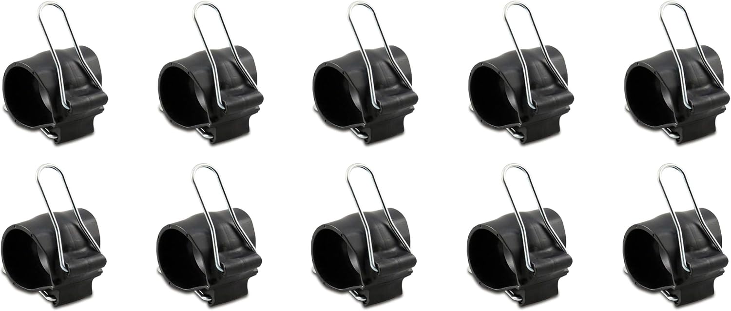 Reusable Plant Clips Made in USA – Orchid Clips, Plant Support Clips & Cord Clips – Heavy-Duty, Weather-Resistant & Durable – Secure Stems, Vines, Wires, Cables, Tomato Plants– Indoor & Outdoor