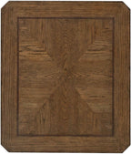 Liberty Furniture Carolina Park End Table for Living Room - Amber Brown Oak