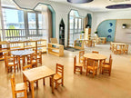 Wooden Round Table and Chair Set, Dining Furniture (Rectangular) Bouns 8 Chairs.