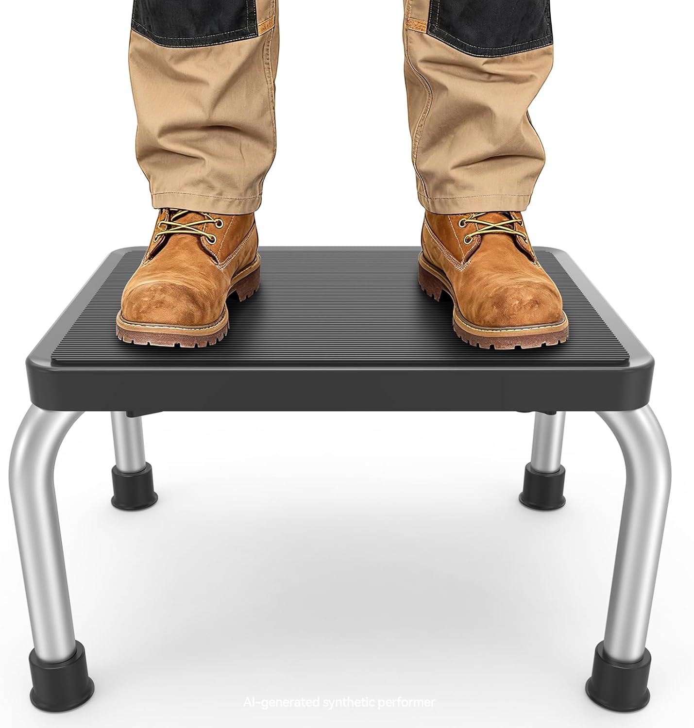 Loyoda Medical Step Stool with Anti-Slip Platform & Feet, Widely Use Foot Stool for Bedroom Kitchen Bathroom, Heavy Duty Step Stool Holds up to 350 lbs