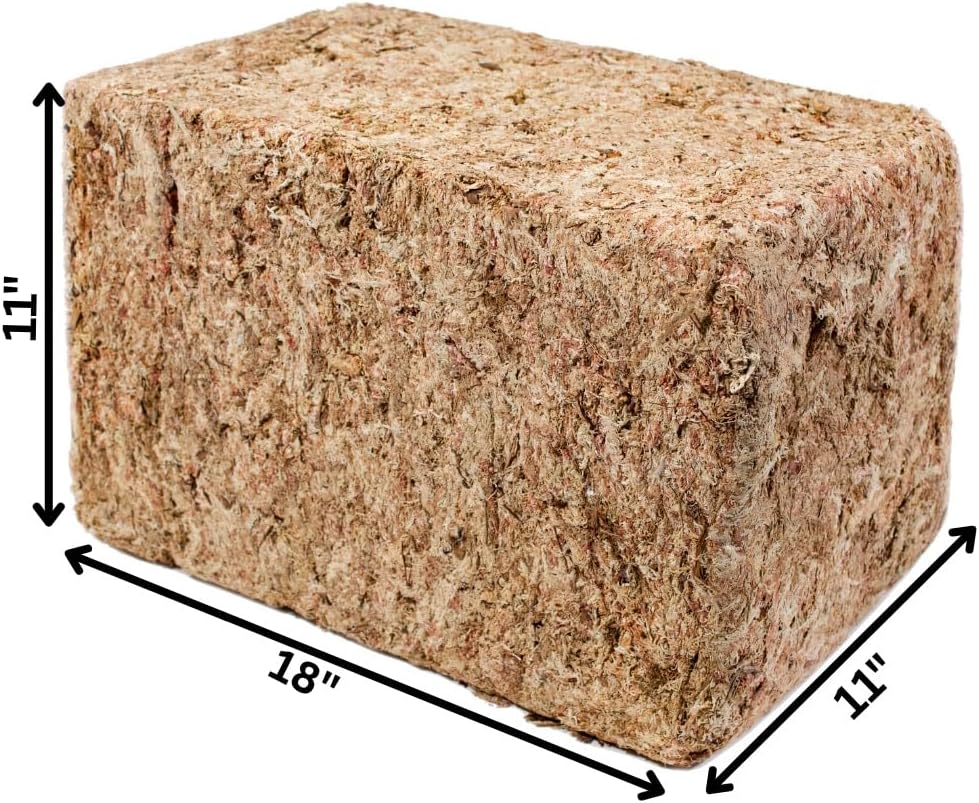 SuperMoss (22304) Orchid Sphagnum Moss, Premium Grade Long Fiber Superior Water Retention for Orchids and Nursery Plants, Grower Bale (Appx. 11 lbs.)