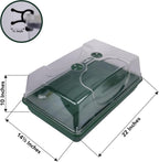 EarlyGrow Large Humidity Dome Propagator and Germination Tray for Seed Starting and Plant Cloning