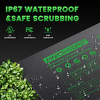 MARS HYDRO 48''x20.75'' Seedling Heat Mat with Thermostat Combo Set，Heating Pad for for Germination, Indoor Gardening, Greenhouse