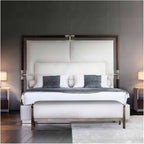 Modern End of Bed Bench with Metal Legs, Upholstered Entryway for Living Room, Bedroom, (White) Entryway(140 * 45 * 45cm)