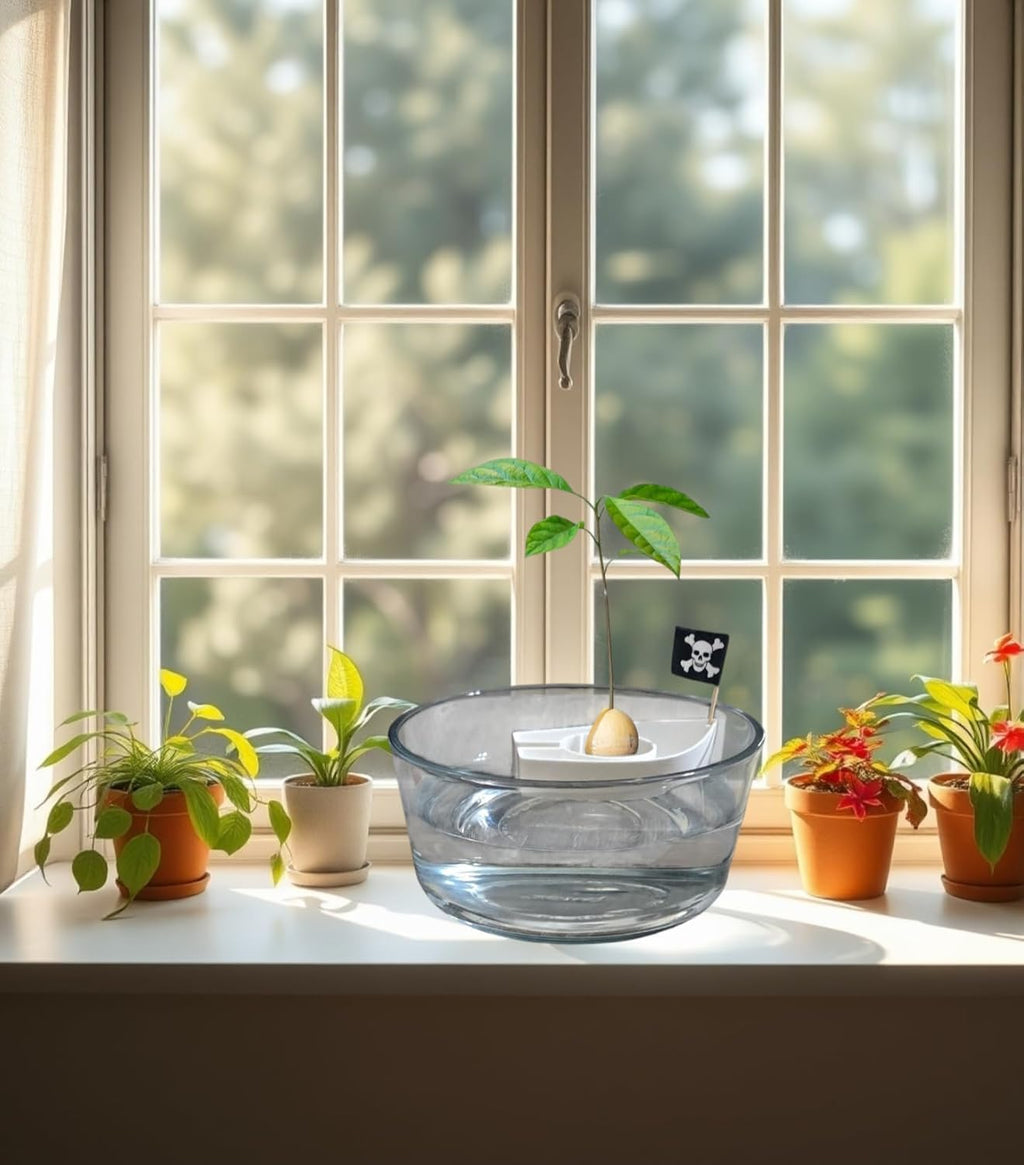 Avocado Seed Starter Boats – Easy Germination Kit for Growing Avocado Trees