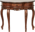Touch of Class Traditional Delegato II Console Table, Natural Cherry Finish