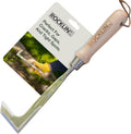 Rocklin™ Crack Weeder – 13" Stainless Steel Manual Crevice Weeding Tool with Beech Wood Handle – L-Shaped Blade for Sidewalk, Patio, and Garden Weed Removal