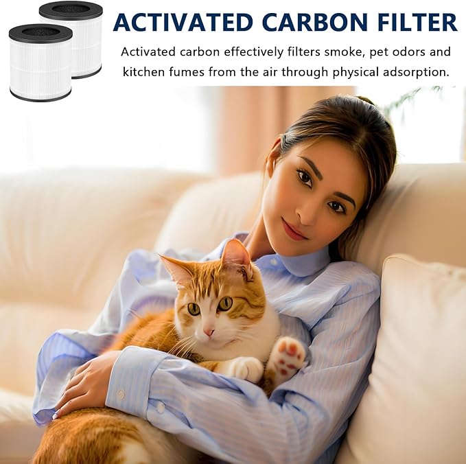 PuriCare 360 Replacement FilterS Compatible with LG PuriCare 360 Air Purifiers AS560DWR0 & AS330DWR0 (Single Filter), Part Number AAFTDT301 Filter Replacement（H13 FILTER）