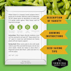 Midori Giant Soybean Seeds for Planting - Grow Protein-Rich Edamame Pods in Your Home Vegetable Garden - Non-GMO Heirloom Soy Bean - Survival Garden Seeds (3 Packs)