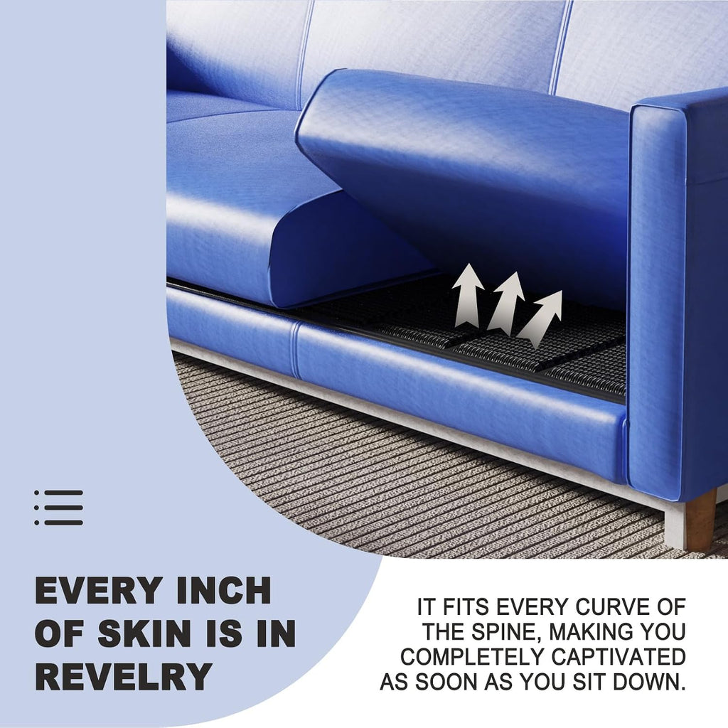 10mm Thickened Sofa Support Pad, 21.5X78'' Breathable, MoistureProof with Anti-Slip Dots Design