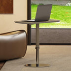 Versatile Side Table: Swiveling and Height-Adjustable; Suitable for Use as a Living Room Corner Table, Coffee Table, Sofa Side Table