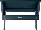 Highwood Italica Modern Adirondack Folding Ottoman, Federal Blue