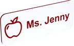 Providence Engraving Custom Name Tag with Industry Logo - Teacher, Realtor, Dental, Medical, Stylist ID Badge