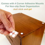 5-Piece Vintage Organization and Storage Set - Single Drawer, 2-Drawer, 3-Drawer, 4-Drawer & 5-Drawer Organizer Chests - Embroidery, Sewing, Arts and Craft Journaling - Stackable Modular Storage